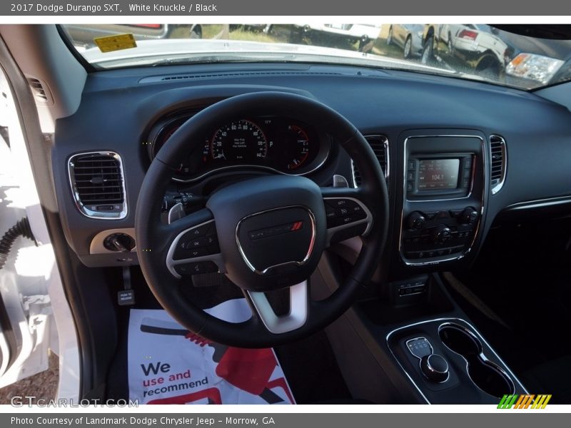 White Knuckle / Black 2017 Dodge Durango SXT