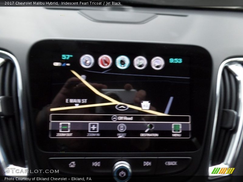 Iridescent Pearl Tricoat / Jet Black 2017 Chevrolet Malibu Hybrid