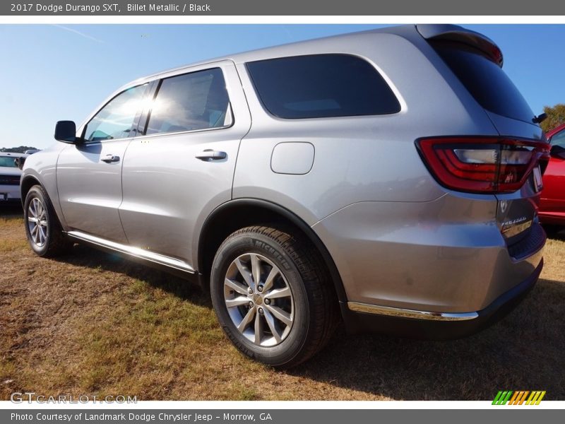 Billet Metallic / Black 2017 Dodge Durango SXT