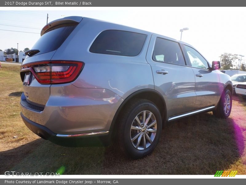 Billet Metallic / Black 2017 Dodge Durango SXT
