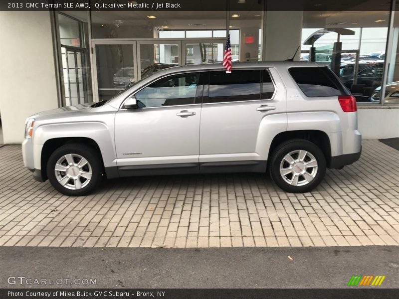 Quicksilver Metallic / Jet Black 2013 GMC Terrain SLE AWD
