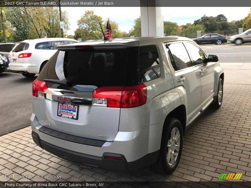 Quicksilver Metallic / Jet Black 2013 GMC Terrain SLE AWD