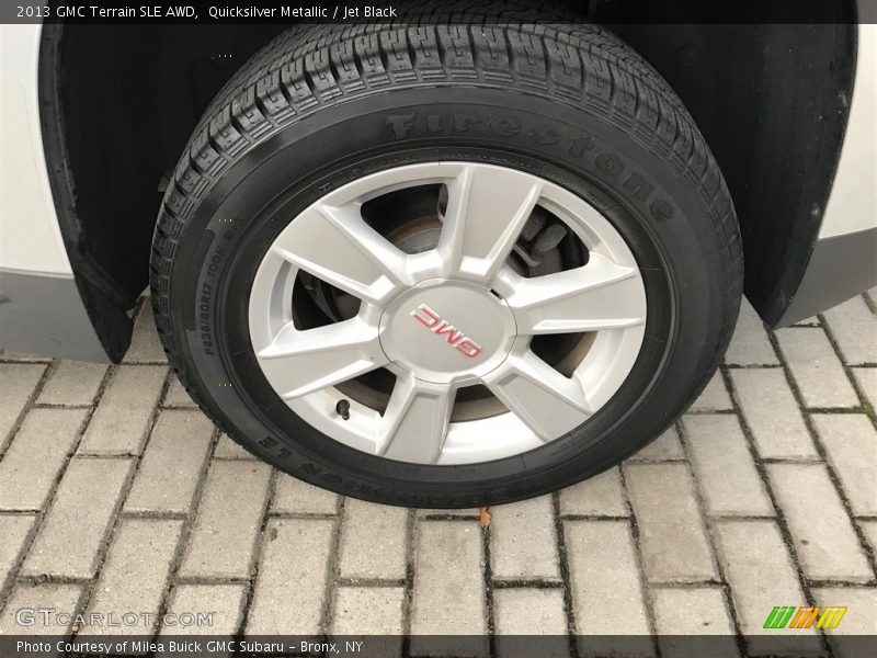 Quicksilver Metallic / Jet Black 2013 GMC Terrain SLE AWD