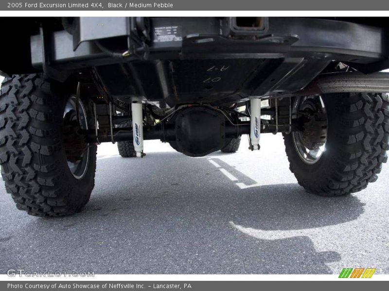 Black / Medium Pebble 2005 Ford Excursion Limited 4X4