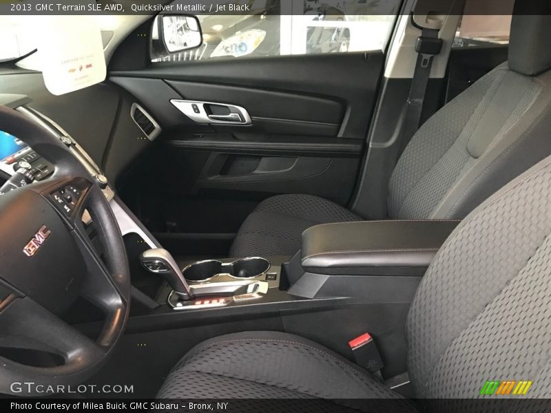 Quicksilver Metallic / Jet Black 2013 GMC Terrain SLE AWD