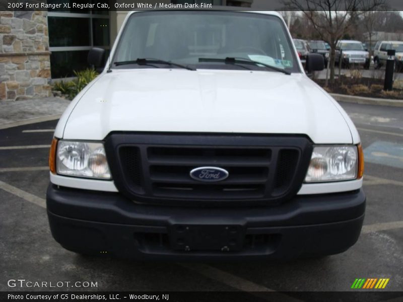 Oxford White / Medium Dark Flint 2005 Ford Ranger XL Regular Cab