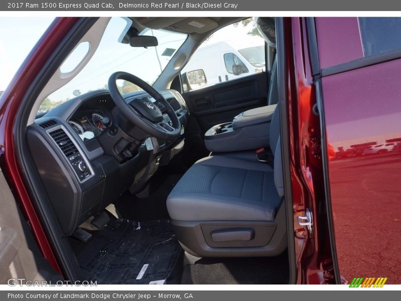 Front Seat of 2017 1500 Express Quad Cab