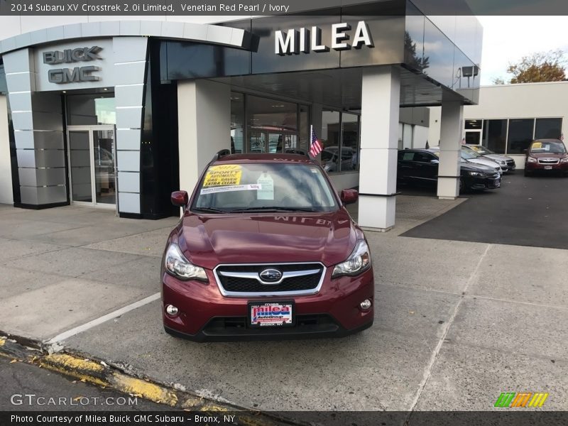 Venetian Red Pearl / Ivory 2014 Subaru XV Crosstrek 2.0i Limited
