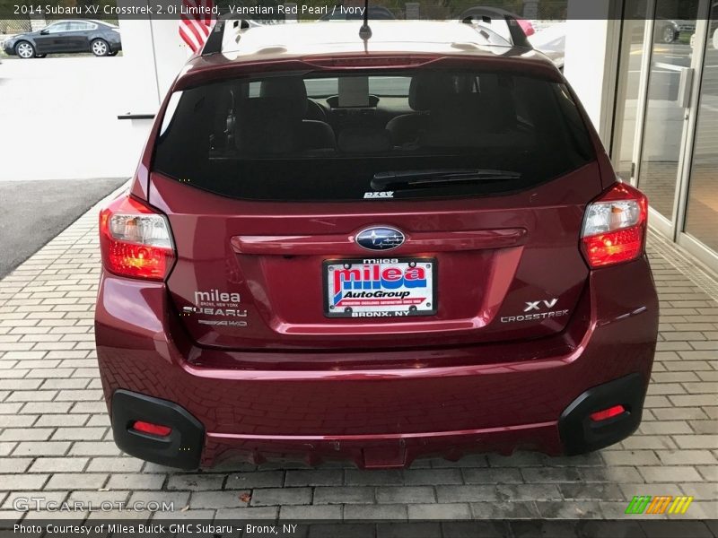 Venetian Red Pearl / Ivory 2014 Subaru XV Crosstrek 2.0i Limited