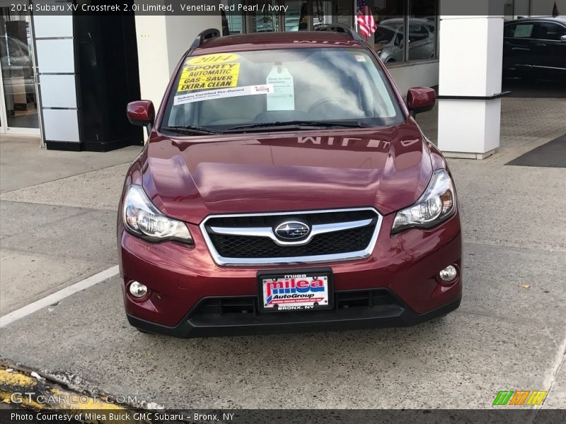 Venetian Red Pearl / Ivory 2014 Subaru XV Crosstrek 2.0i Limited