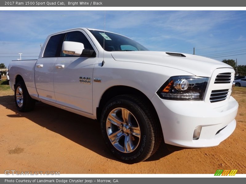 Front 3/4 View of 2017 1500 Sport Quad Cab