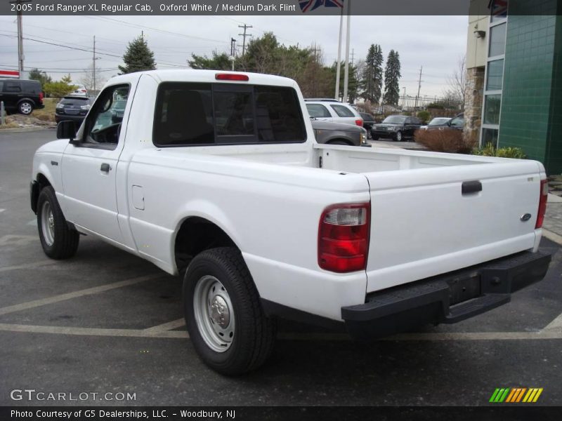 Oxford White / Medium Dark Flint 2005 Ford Ranger XL Regular Cab