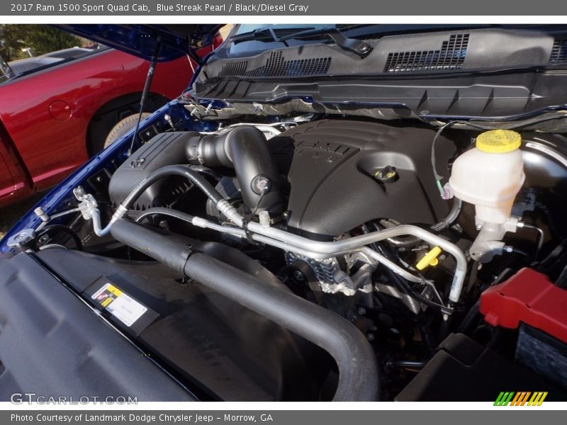  2017 1500 Sport Quad Cab Engine - 5.7 Liter OHV HEMI 16-Valve VVT MDS V8