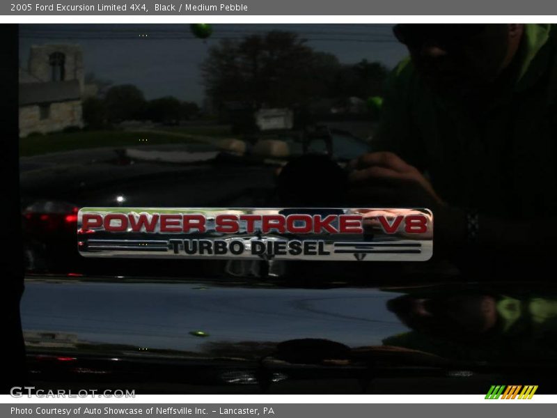 Black / Medium Pebble 2005 Ford Excursion Limited 4X4