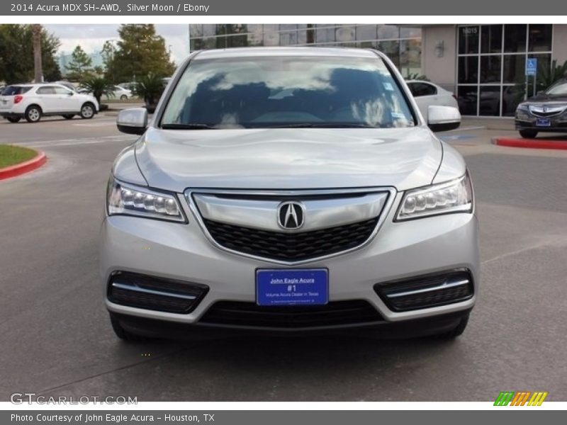 Silver Moon / Ebony 2014 Acura MDX SH-AWD