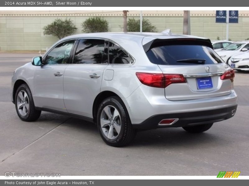 Silver Moon / Ebony 2014 Acura MDX SH-AWD