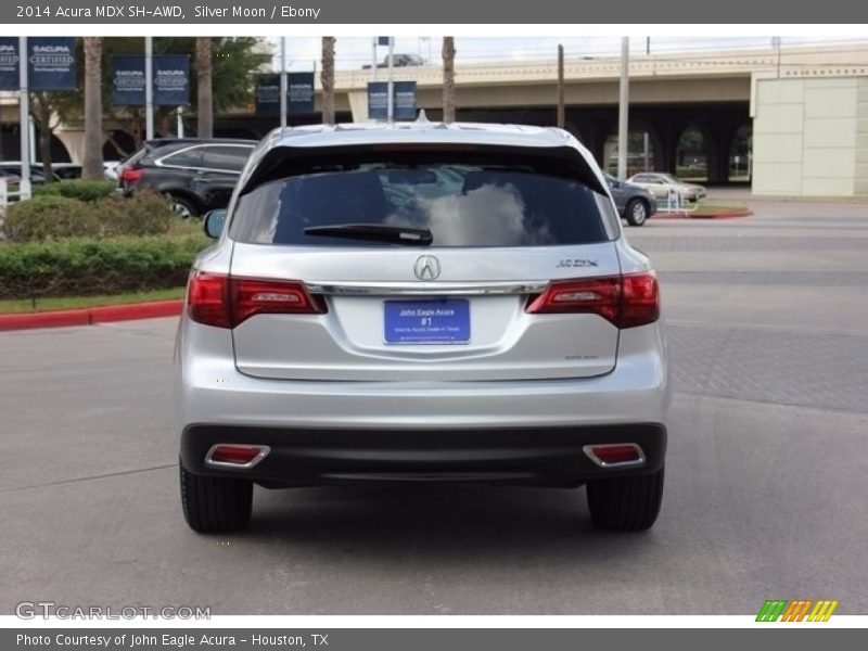 Silver Moon / Ebony 2014 Acura MDX SH-AWD