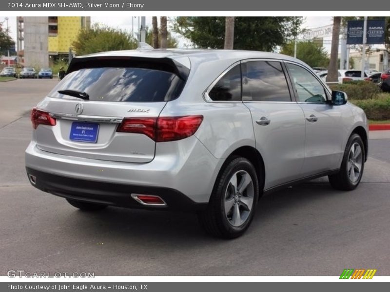 Silver Moon / Ebony 2014 Acura MDX SH-AWD