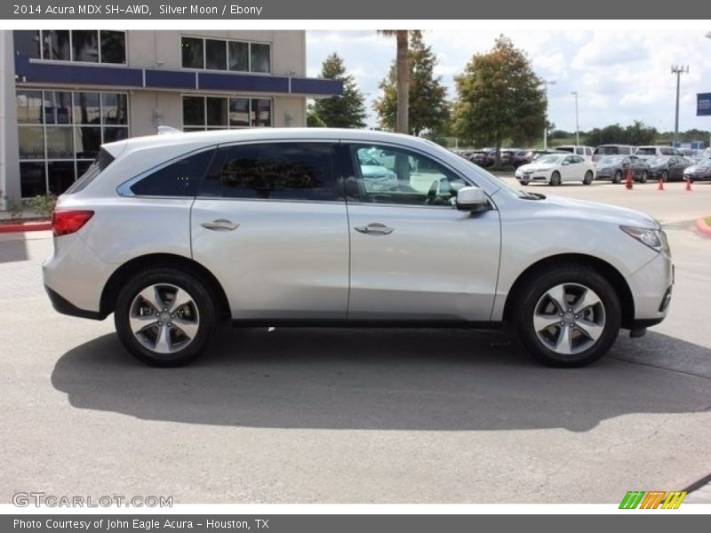 Silver Moon / Ebony 2014 Acura MDX SH-AWD