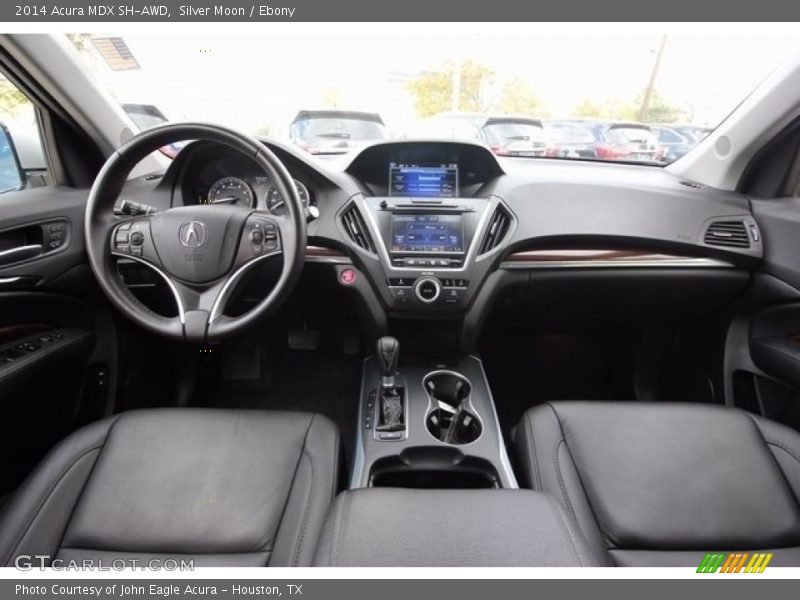 Silver Moon / Ebony 2014 Acura MDX SH-AWD