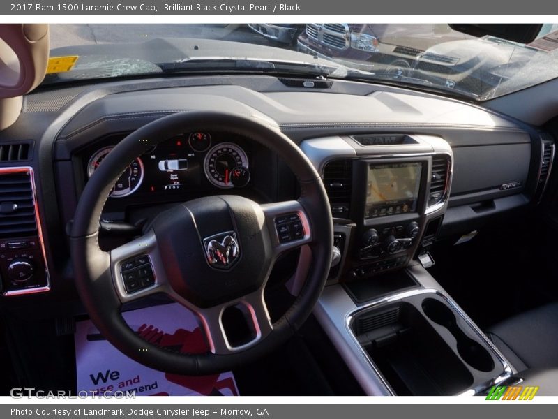 Dashboard of 2017 1500 Laramie Crew Cab