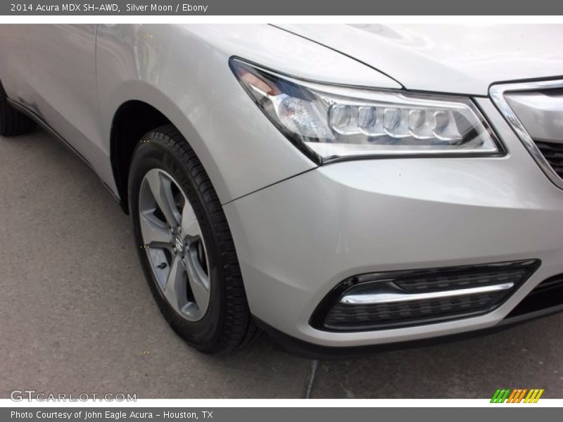 Silver Moon / Ebony 2014 Acura MDX SH-AWD