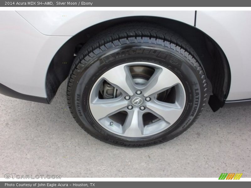 Silver Moon / Ebony 2014 Acura MDX SH-AWD
