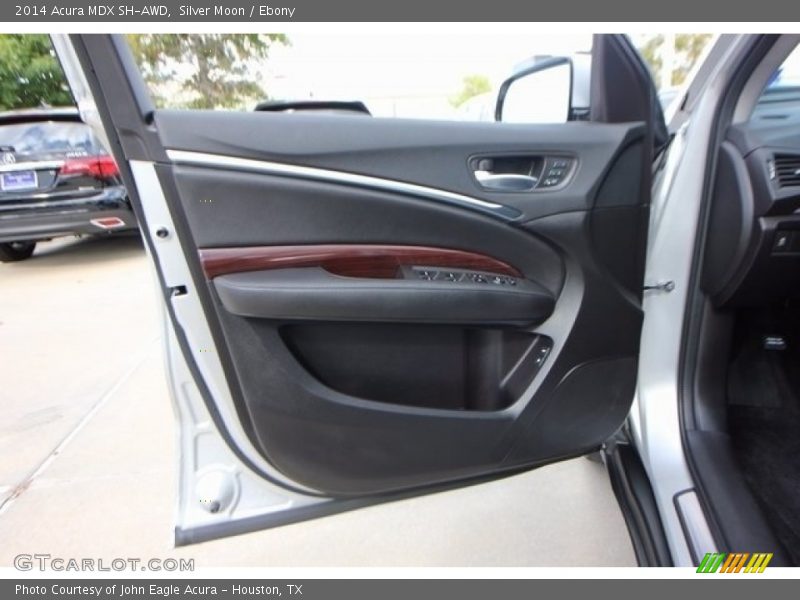 Silver Moon / Ebony 2014 Acura MDX SH-AWD