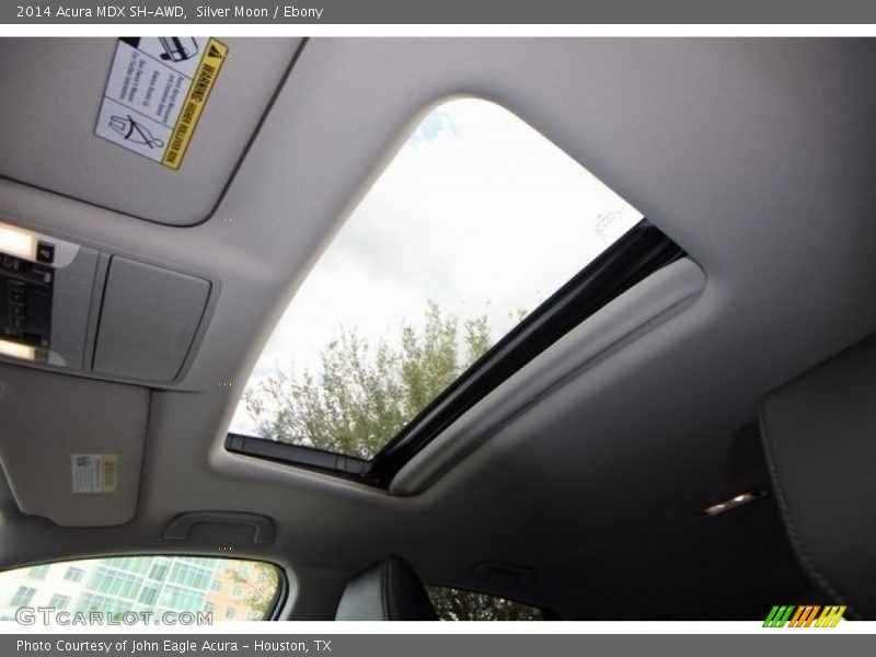 Silver Moon / Ebony 2014 Acura MDX SH-AWD