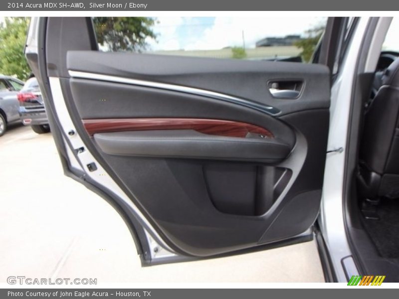 Silver Moon / Ebony 2014 Acura MDX SH-AWD