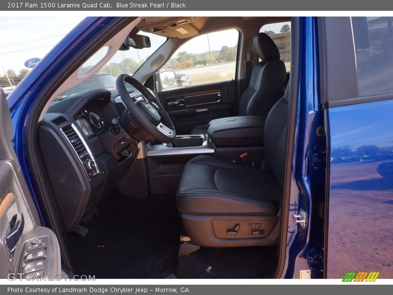  2017 1500 Laramie Quad Cab Black Interior