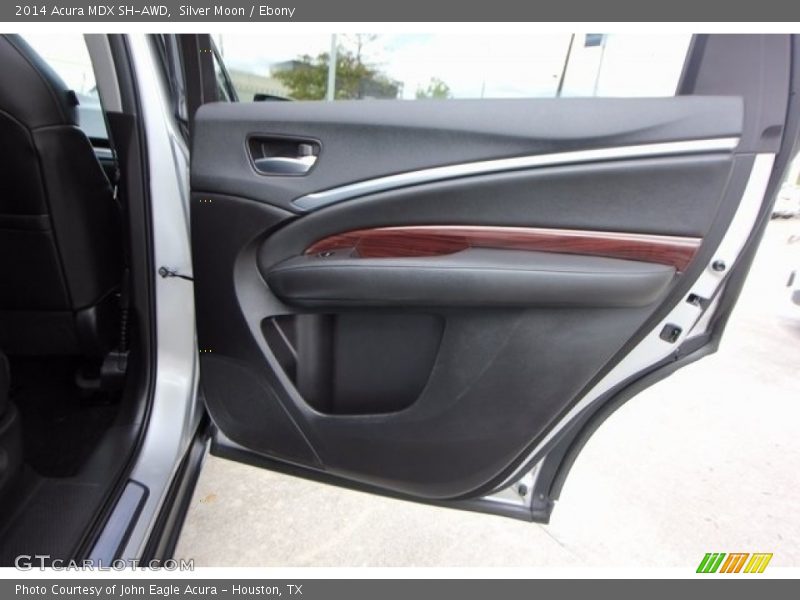Silver Moon / Ebony 2014 Acura MDX SH-AWD