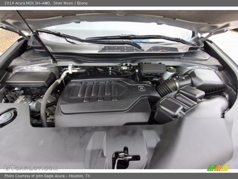 Silver Moon / Ebony 2014 Acura MDX SH-AWD