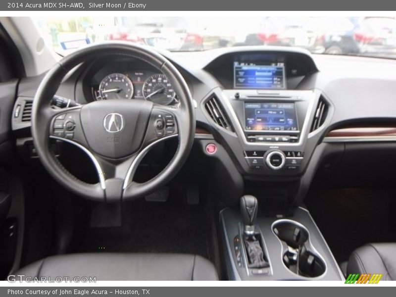 Silver Moon / Ebony 2014 Acura MDX SH-AWD