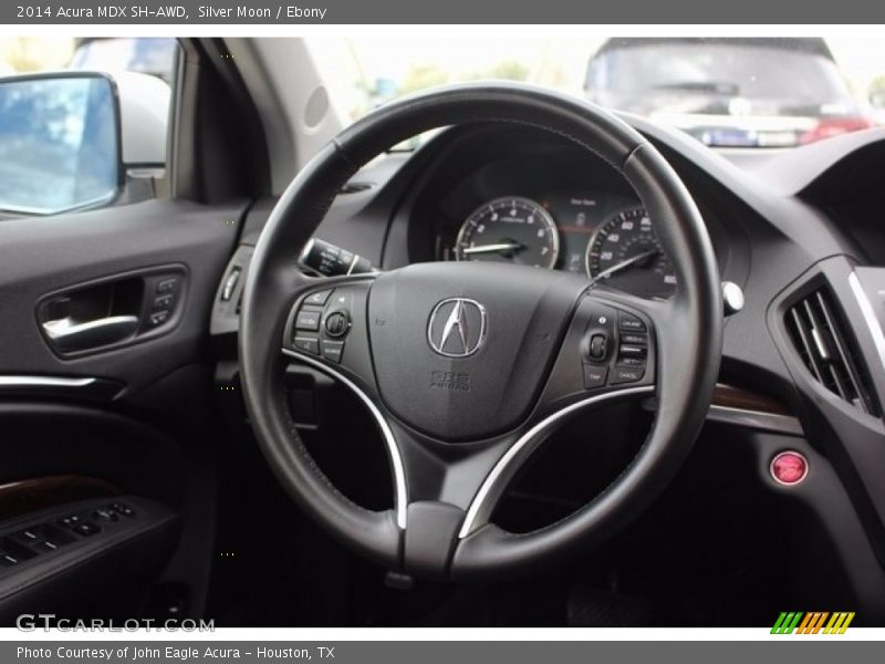 Silver Moon / Ebony 2014 Acura MDX SH-AWD