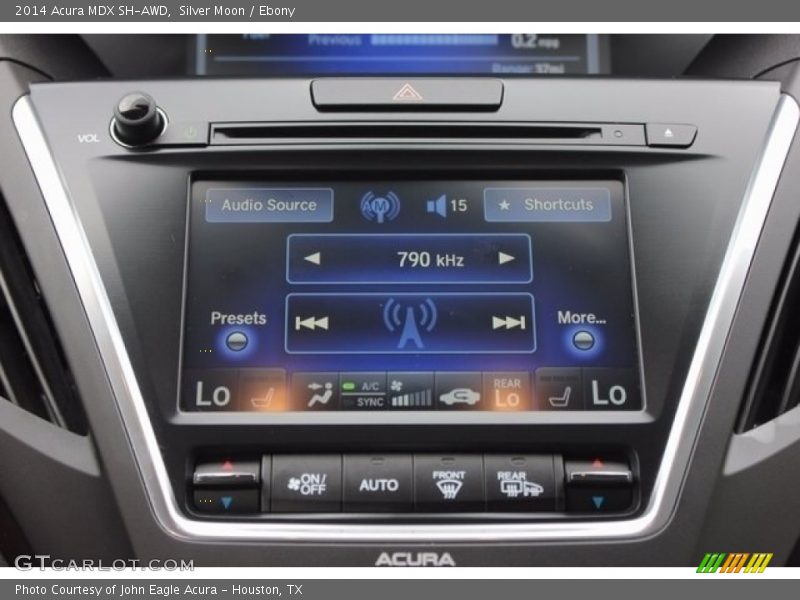 Silver Moon / Ebony 2014 Acura MDX SH-AWD