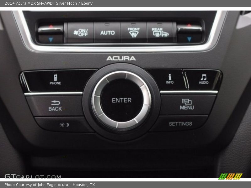 Silver Moon / Ebony 2014 Acura MDX SH-AWD