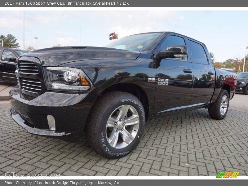 Front 3/4 View of 2017 1500 Sport Crew Cab