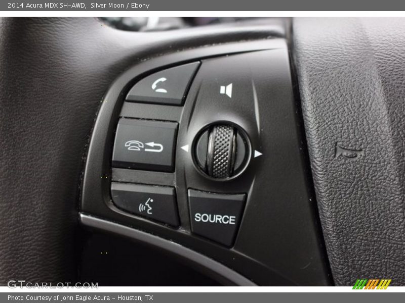 Silver Moon / Ebony 2014 Acura MDX SH-AWD