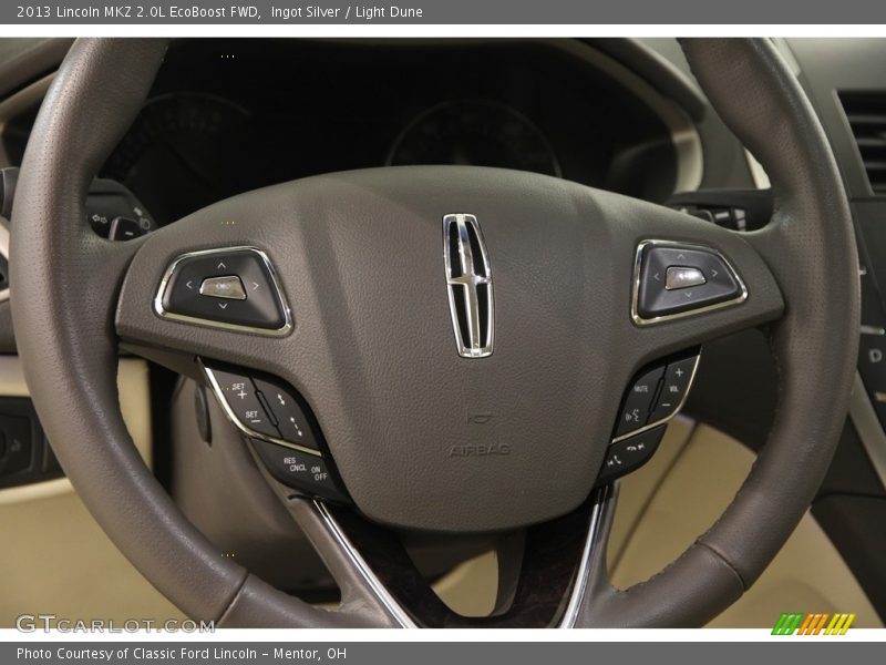 Ingot Silver / Light Dune 2013 Lincoln MKZ 2.0L EcoBoost FWD