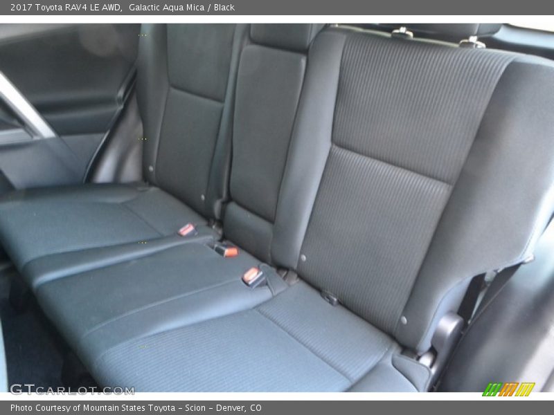 Galactic Aqua Mica / Black 2017 Toyota RAV4 LE AWD