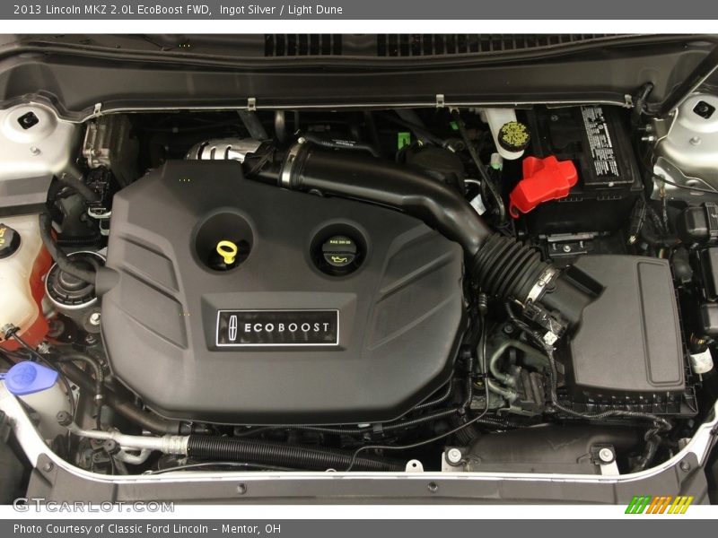 Ingot Silver / Light Dune 2013 Lincoln MKZ 2.0L EcoBoost FWD