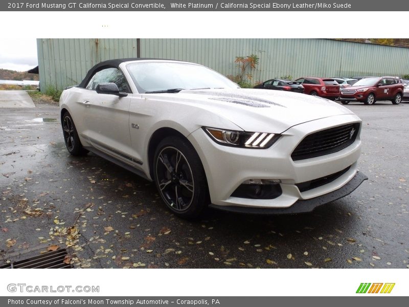 Front 3/4 View of 2017 Mustang GT California Speical Convertible