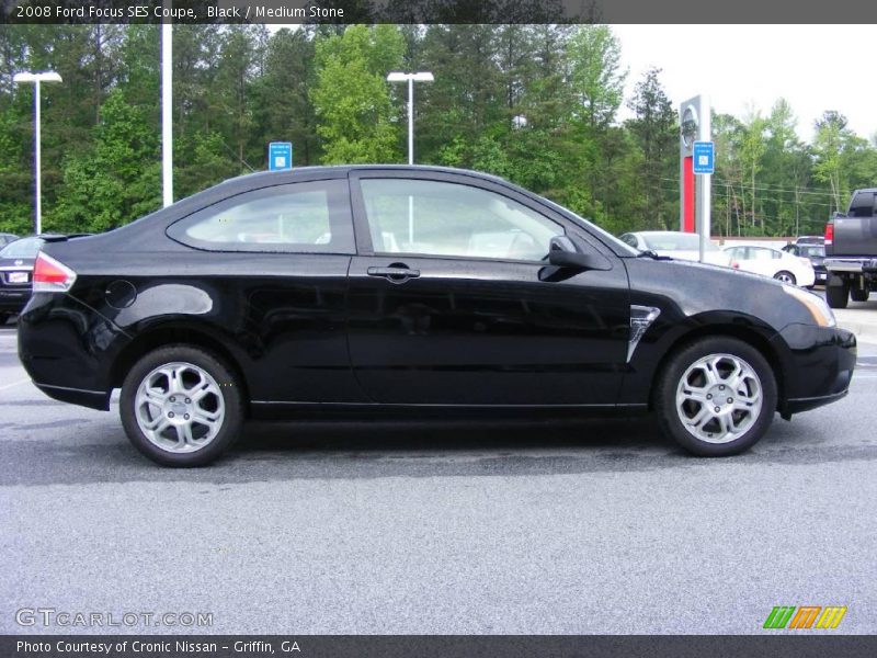 Black / Medium Stone 2008 Ford Focus SES Coupe