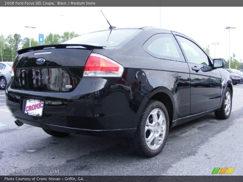 Black / Medium Stone 2008 Ford Focus SES Coupe