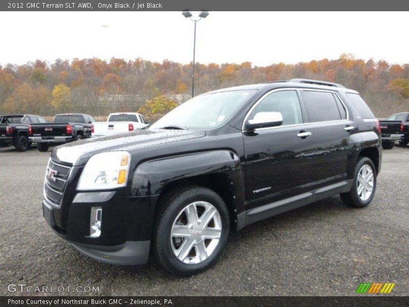 Onyx Black / Jet Black 2012 GMC Terrain SLT AWD