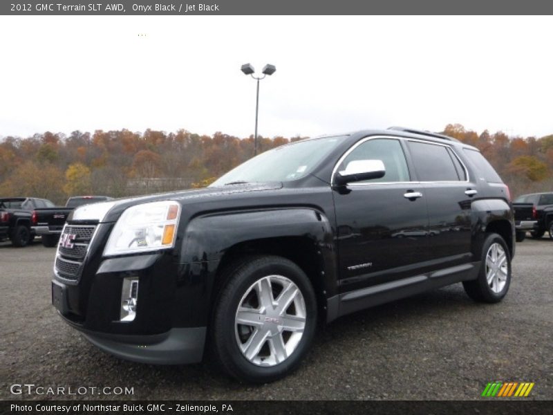 Onyx Black / Jet Black 2012 GMC Terrain SLT AWD