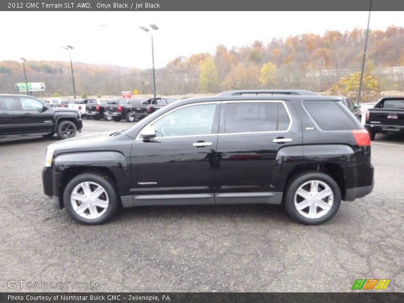 Onyx Black / Jet Black 2012 GMC Terrain SLT AWD
