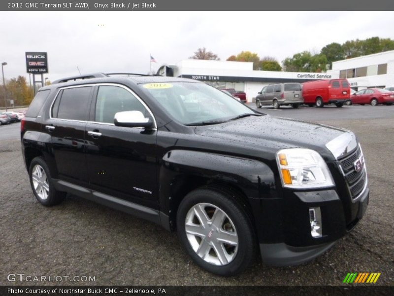 Onyx Black / Jet Black 2012 GMC Terrain SLT AWD