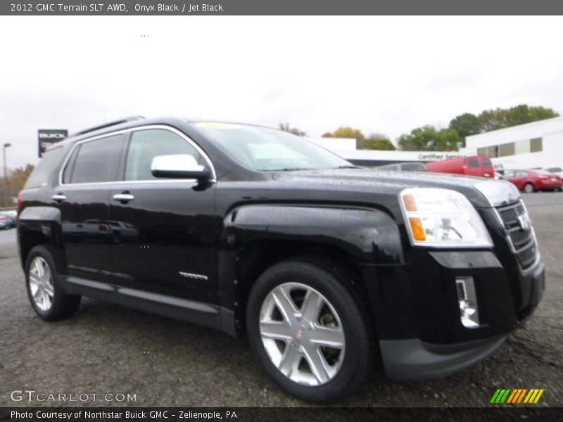 Onyx Black / Jet Black 2012 GMC Terrain SLT AWD